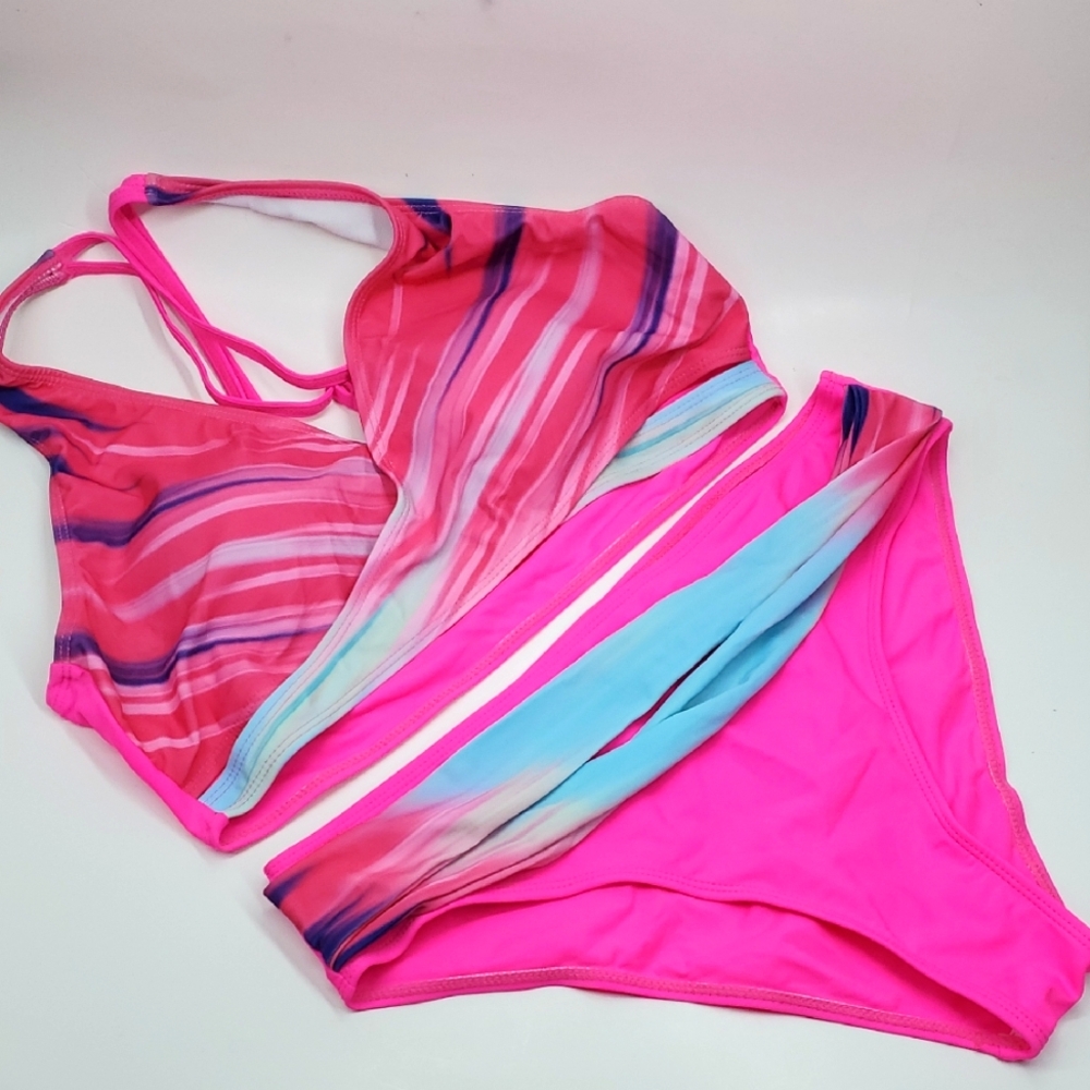 Bright Pink Bikini Set 12